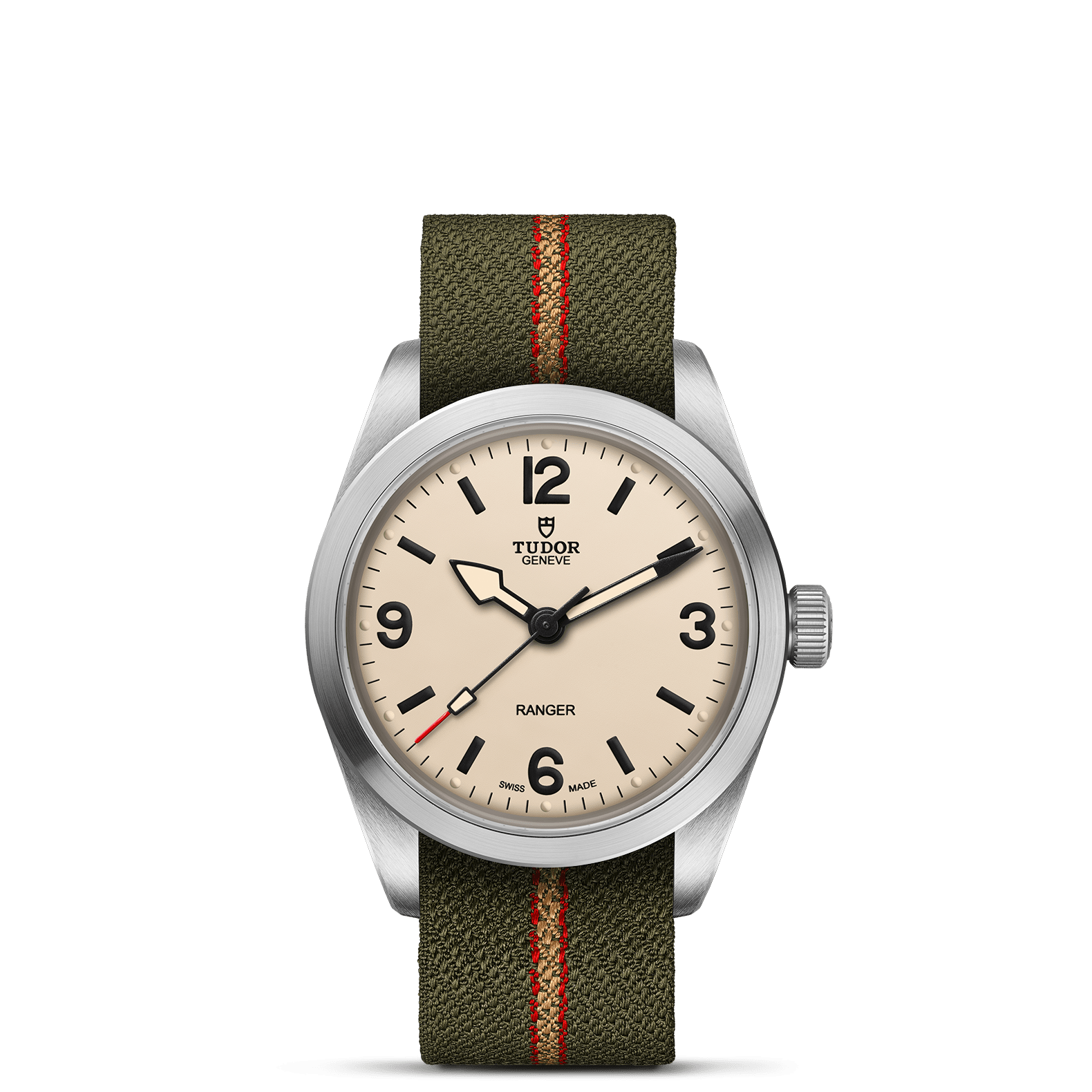 マルコ TUDOR Ranger, Beige Dial, Fabric Bracelet (M79930-0008) – Springer's