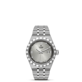 TUDOR Watch TUDOR Royal, 28mm Silver Dial, Stainless Steel Dial (M28300-0002)