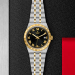 TUDOR Watch TUDOR Royal, 38mm Black Dial, Two Tone Bracelet (M28503-0006)