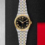 TUDOR Watch TUDOR Royal, 38mm Black Dial, Two Tone Bracelet (M28503-0006)