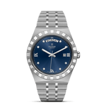TUDOR Watch TUDOR Royal 41mm Blue Diamond Dial, Stainless Steel Bracelet (M28600-0006)