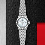 TUDOR Watch Tudor Royal, Mother of Pearl Diamond Set Dial, Stainless Steel Bracelet (M28300-0005)