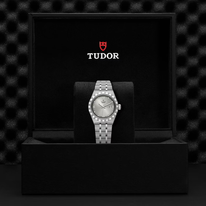 TUDOR Watch Tudor Royal, Silver Dial, Stainless Steel Dial (M28300-0002)