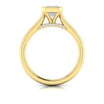 Vlora Engagement Ring Vlora 18k Yellow Gold Emerald Cut Engagement Ring Style Mounting