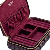 Wolf Designs BORDEAUX JEWELRY ZIP CASE