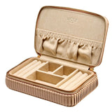 Wolf Designs WOLF Bella Zip Jewelry Case - Mocha
