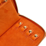 Wolf Designs Jewelry Cases WOLF Maria Jewelry Portfolio - Tangerine