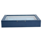 WOLF Designs Jewelry Cases Wolf Sophia Jewelry Box with Window - Indigo