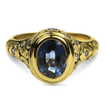 Alex Sepkus Ring Alex Sepkus Blue Spinel and Diamond Emma Ring 6.50