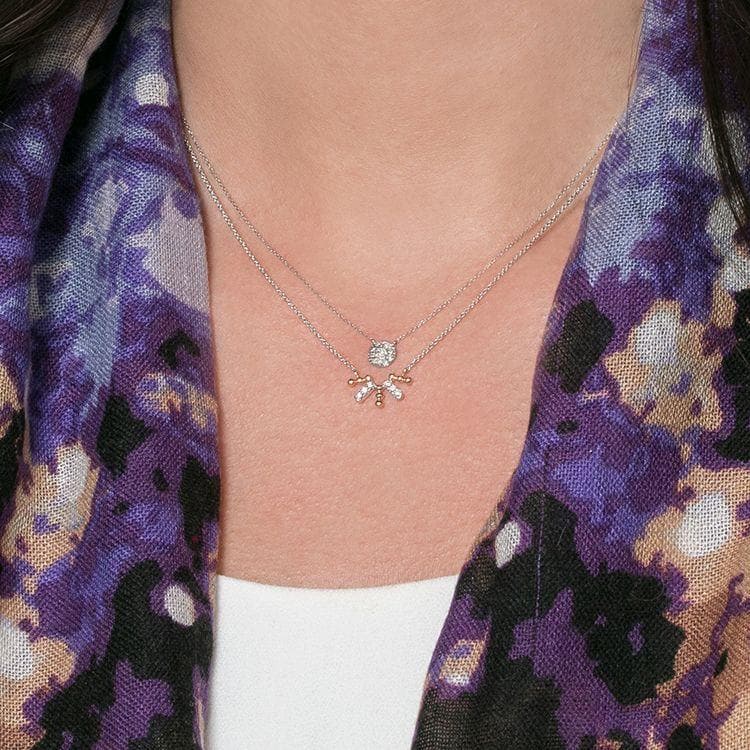 Dana Rebecca Designs Necklaces and Pendants Lauren Joy Mini Disc Necklace