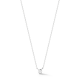 Dana Rebecca Designs Necklaces and Pendants Lulu Jack Single Diamond Necklace - White Gold 16/18"