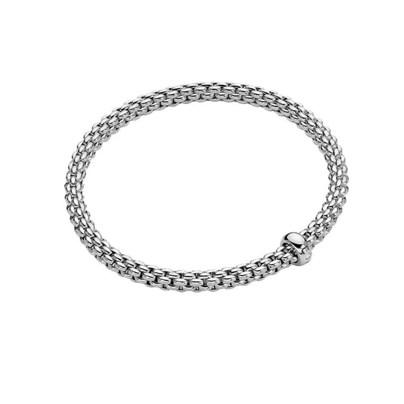 Fope Bracelet Solo Flex'it 18k White Gold Bracelet