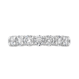 Hearts on Fire Engagement Wedding Band 18k White Gold Signature Nine Diamond Band 1.50 / G-H/VS-SI / 6.5