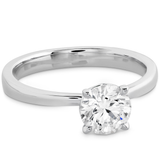 Hearts on Fire Engagement Engagement Ring Platinum Gold HOF Signature Solitaire Engagement Setting 6.5mm / 6.5