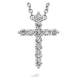 Hearts on Fire Necklaces and Pendants Signature Cross Diamond Necklace - Medium