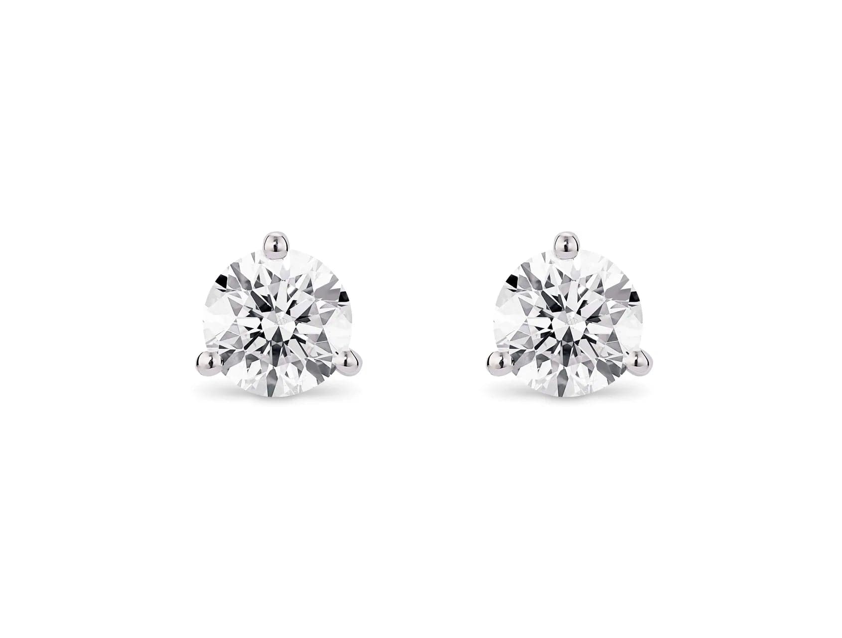 Lightbox Earring Lab-Grown Diamond Studs - 1.50ctw