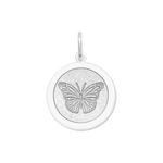 LOLA Necklaces and Pendants LOLA Butterfly Pendant - Alpine White Medium