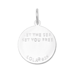 LOLA Necklaces and Pendants Whale Tail Pendant - Pewter