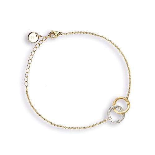 Marco Bicego Bracelet Delicati Diamond Round Link Bracelet