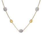 Marco Bicego Necklaces and Pendants Siviglia Diamond Pavé Small Bead Necklace