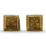 PAGE Estate Earring Aztec Stud Earrings