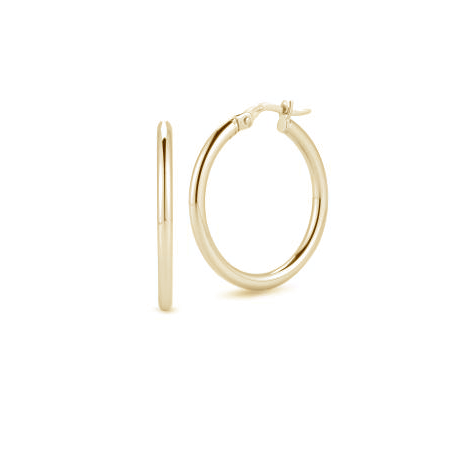 Roberto Coin Designer Gold 18K Yellow Gold Small Hoop Earrings
