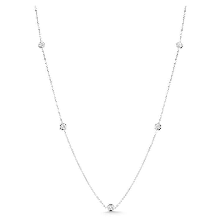 Roberto Coin Necklaces and Pendants Diamonds by the Inch Necklace 5