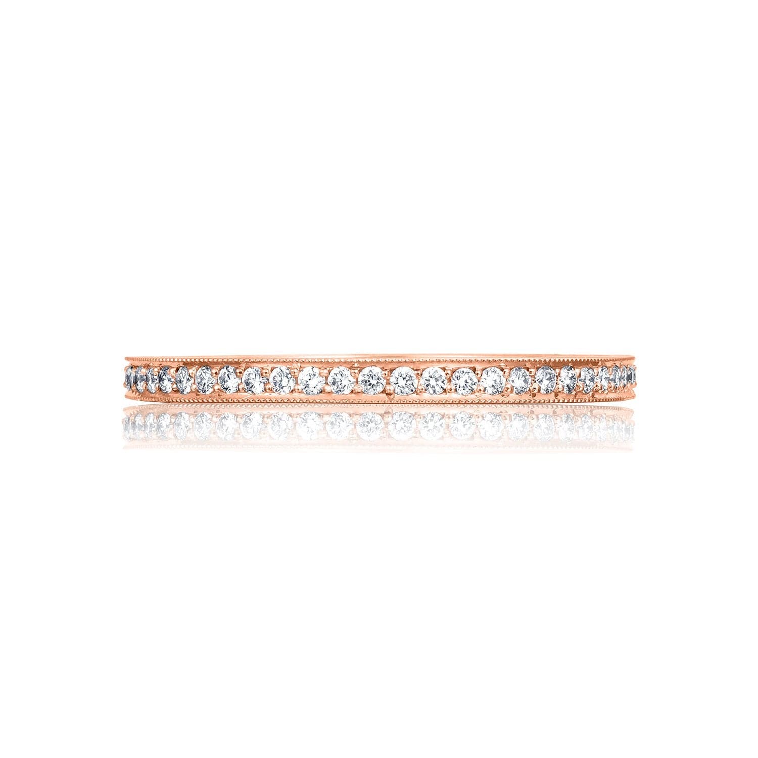 Tacori Engagement Wedding Band Sculpted Crescent Diamond Eternity Band 6.5