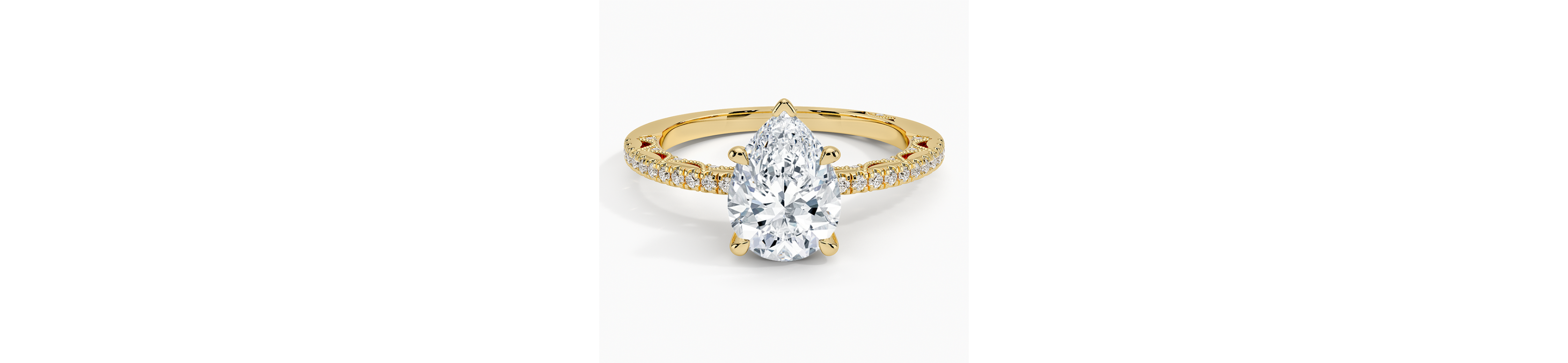 How Do You Wear a Pear Shaped Diamond Ring