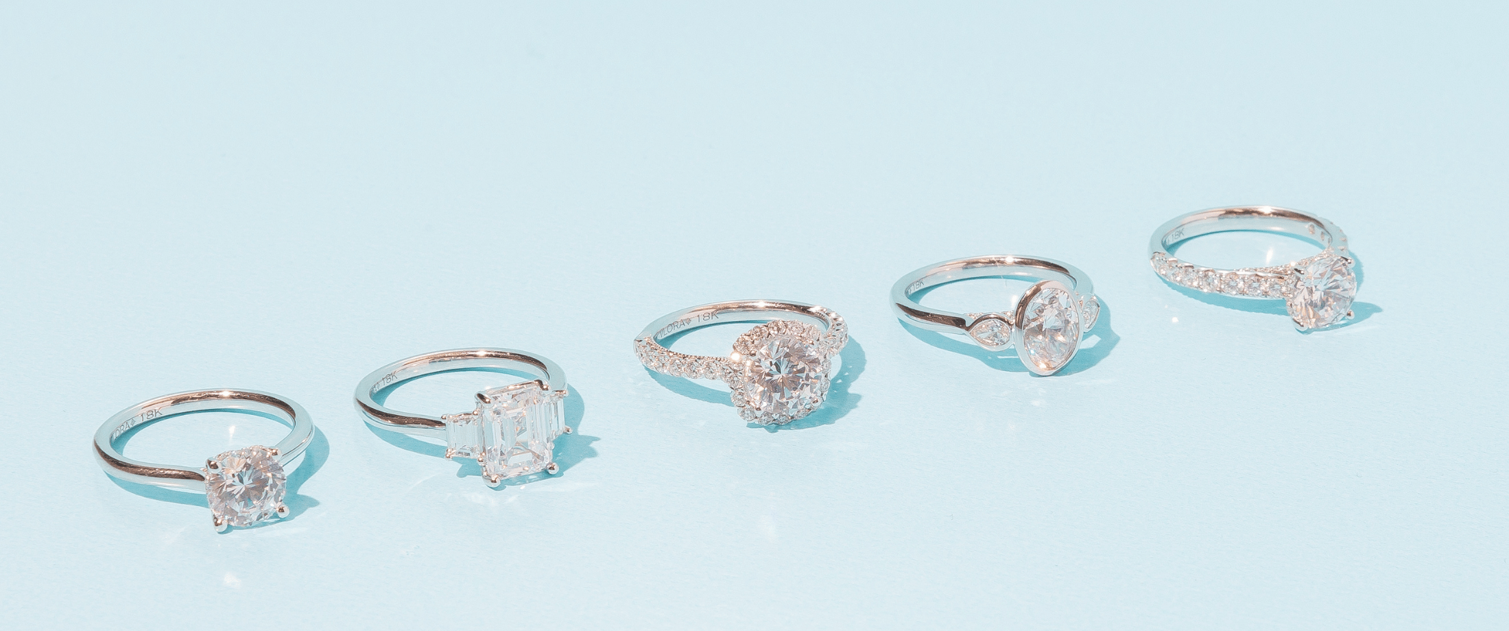 White Gold Engagement Rings