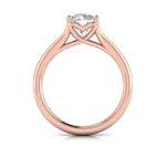 Springer's Forever Engagement Ring Springer's Forever by Vlora 18K Yellow Gold Classic Solitaire Engagement Ring Setting