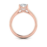 Springer's Forever Engagement Ring Springer's Forever by Vlora 18K Yellow Gold Classic Solitaire Engagement Ring Setting