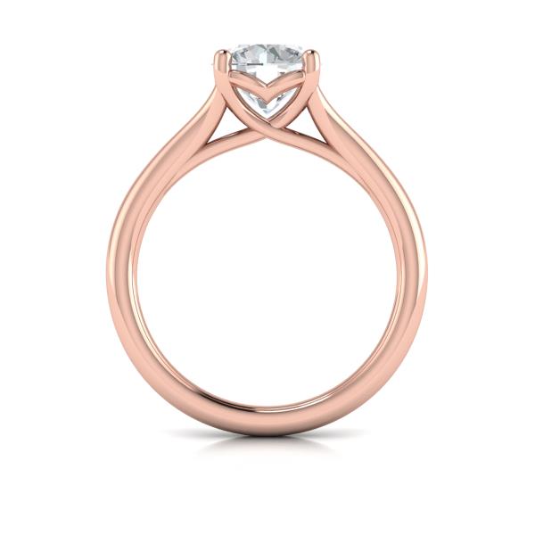 Springer's Forever Engagement Ring Springer's Forever by Vlora 18K Yellow Gold Classic Solitaire Engagement Ring Setting