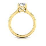 Springer's Forever Engagement Ring Springer's Forever by Vlora 14K Yellow Gold Classic Cathedral Solitaire Engagement Ring Setting