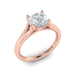 Springer's Forever Engagement Ring Springer's Forever by Vlora 18K Yellow Gold Classic Solitaire Engagement Ring Setting