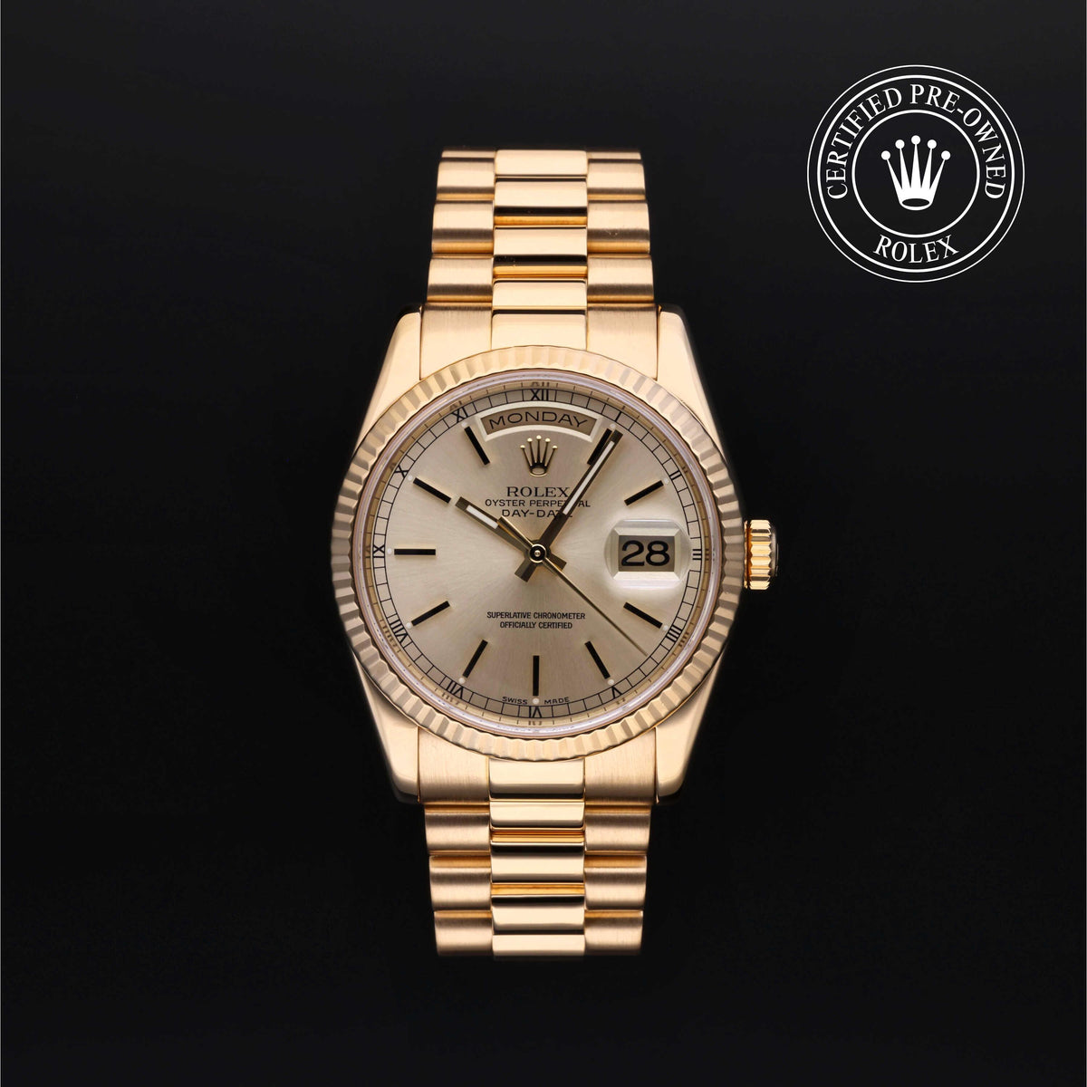 Rolex Certified Pre-Owned Oyster Perpetual Day-Date 36