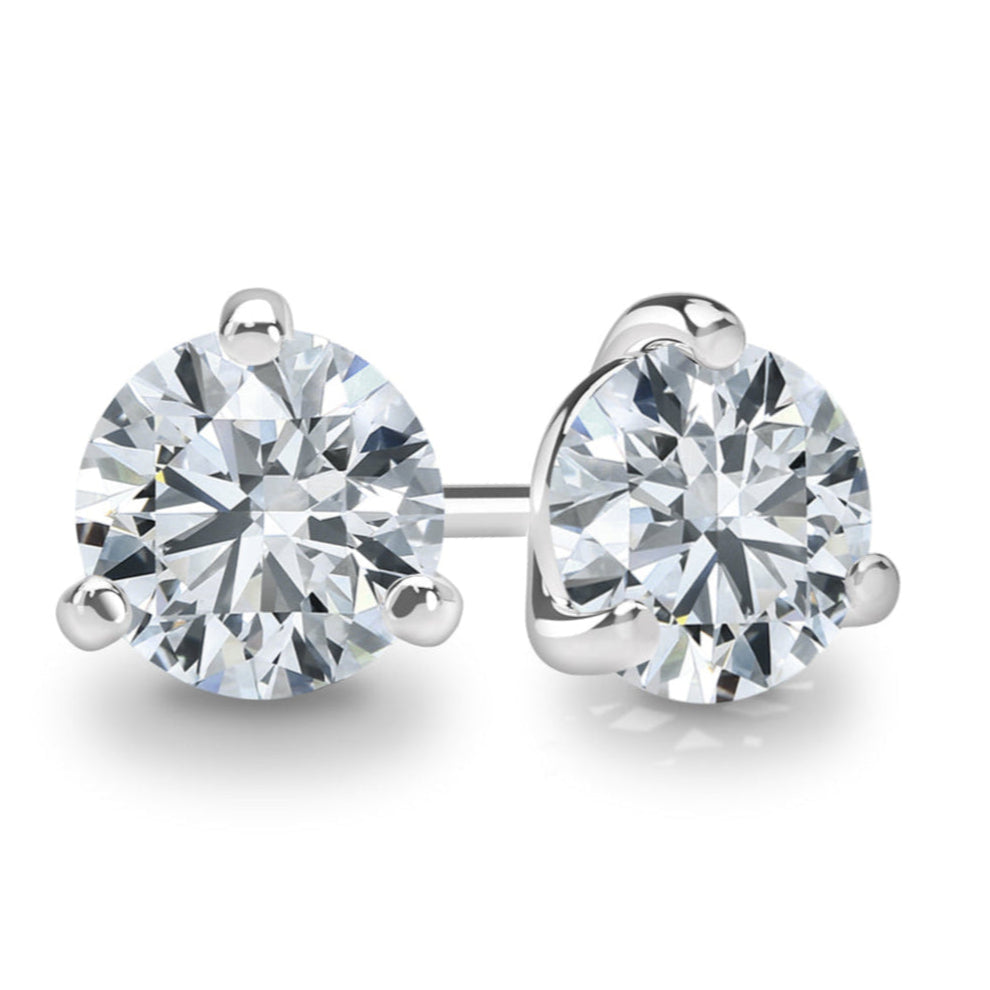 Springer's Forever Earrings Springer’s Forever Select Diamond Studs in 18K White Gold – 4.00ctw