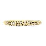 Alex Sepkus Wedding Band Alex Sepkus 18k Yellow Gold Circles Diamond Band 7.25