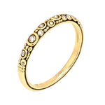 Alex Sepkus Wedding Band Alex Sepkus 18k Yellow Gold Circles Diamond Band 7.25