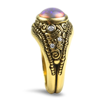 Alex Sepkus Ring Alex Sepkus 18k Yellow Gold Crystal Opal and Diamond Ring 6
