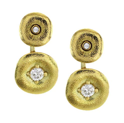 Alex Sepkus Earring Alex Sepkus 18k Yellow gold Orchard Diamond Drop Earrings