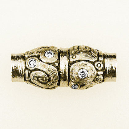Alex Sepkus Necklaces and Pendants Alex Sepkus 18k Yellow Gold Seashell Vario Clasp with Diamonds