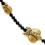 Alex Sepkus Necklace Alex Sepkus Fable Animals 18k Yellow Gold Black Spinel Necklace