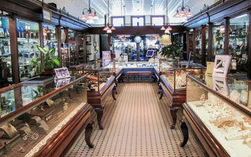 Springer's storefront on Front Street, Bath