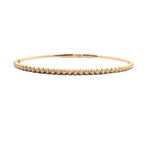 Christopher Designs Bracelet Christopher Designs 14K Rose Gold Flex Diamond Bangle Bracelet