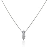 Christopher Designs Necklaces and Pendants Christopher Designs 14k White Gold Diamond Pendant Necklace