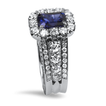 Christopher Designs Ring Copy of Christopher Designs 18k White Gold Sapphire and Diamond Ring 6.25