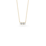 Dana Rebecca Designs Necklaces and Pendants Dana Rebecca Designs Ava Bear 14k Yellow Diamond Bar Necklace