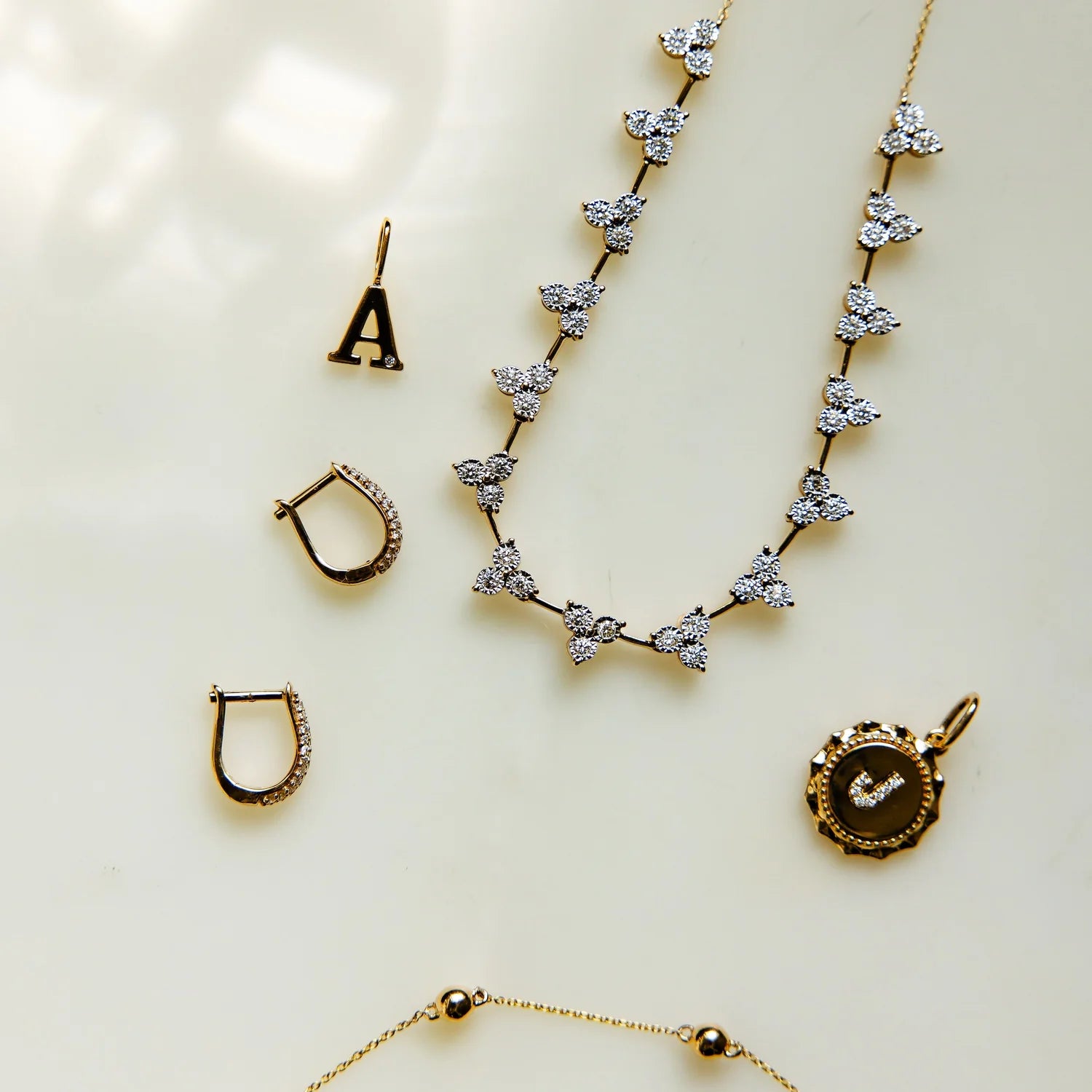 Dana Rebecca Designs Necklaces and Pendants Dana Rebecca Designs Diamond Charm - Yellow Gold