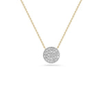 Dana Rebecca Designs Necklaces and Pendants Dana Rebecca Designs Lauren Joy 14k Yellow and White Gold Diamond Pendant Necklace
